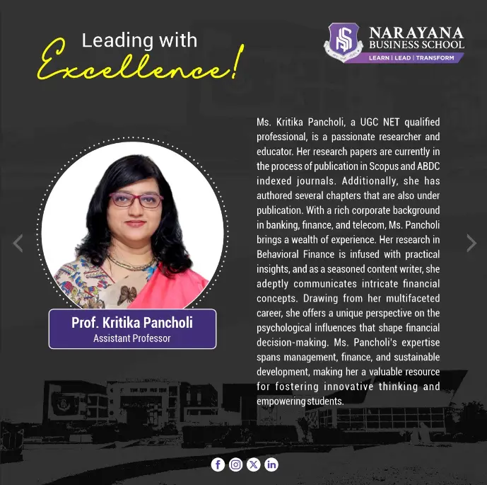 Prof. Kritika Pancholi