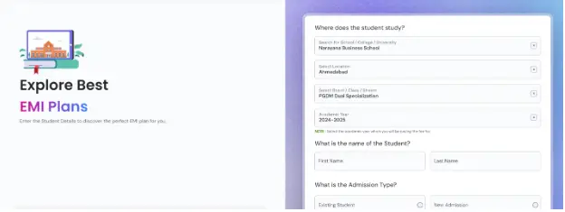 education loan and financial aid by NBS