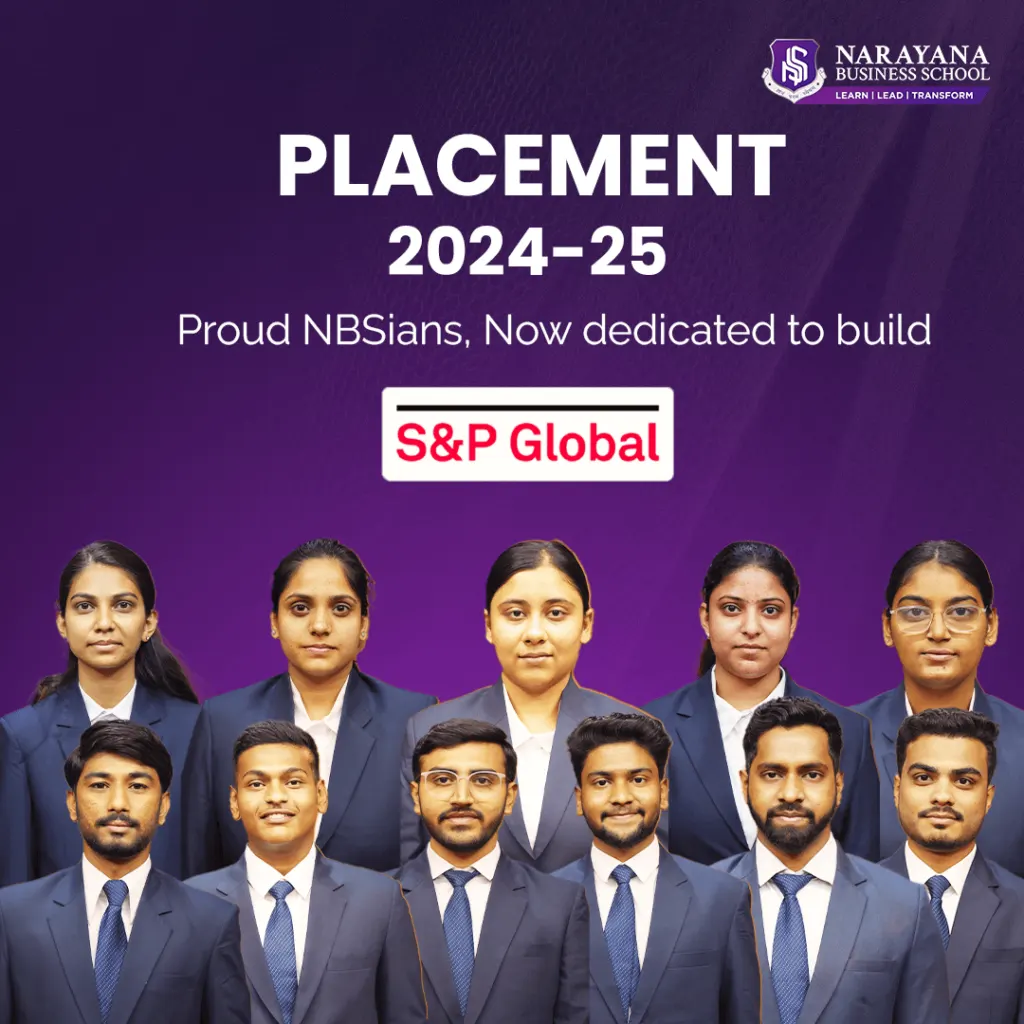 Narayana Business School Ahmedabad Celebrates Students Who Are Now Data Analyst At S&P Global: Placement Spotlight 2024-25