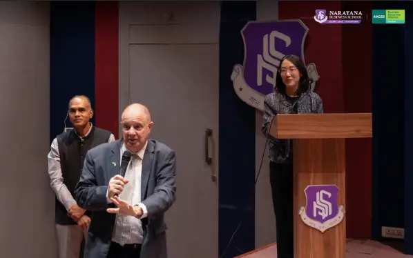 AACSB leadership team at NBS