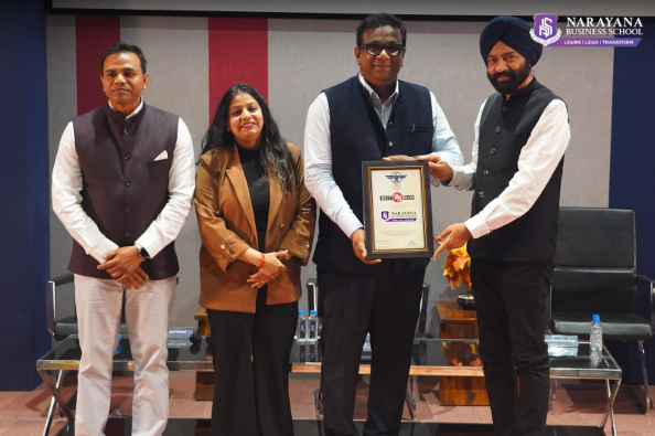 NBS awarded with best brand award 2025 by IIRF