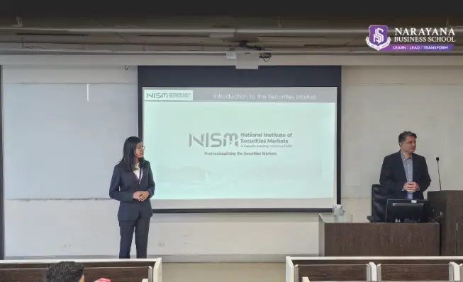 NBS students at NISM campus