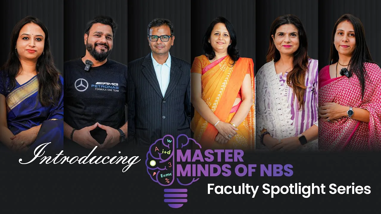 Introducing Master Minds of NBS Faculty Spotlight Series