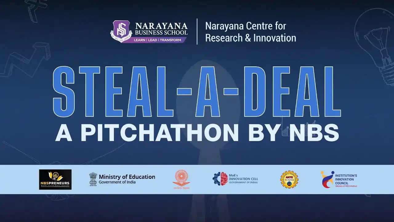 Steal-A-Deal A Pitchathon By Narayana Business School