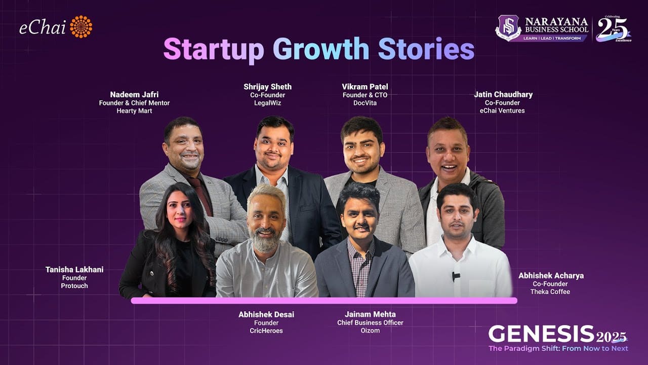 Startup Growth Stories of GENESIS 2025