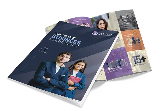 Dynamic student group at Narayana Business School Ahmedabad engaging in collaborative learning, leadership activities, and vibrant campus life with access to 15+ student clubs, world-class infrastructure, and strong placement opportunities at this AICTE-approved top B-School.