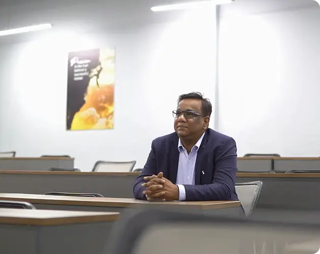Dr. Amit Gupta is the Founder and Managing Director of Narayana Business School (NBS) in Ahmedabad.
