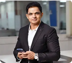 Sandeep Kadam, a successful alumnus of Narayana Business School Ahmedabad pursuing PGDM Dual Specialisation, sharing insights and experiences about advanced AI tools mastery, global exposure, and placements with top recruiters